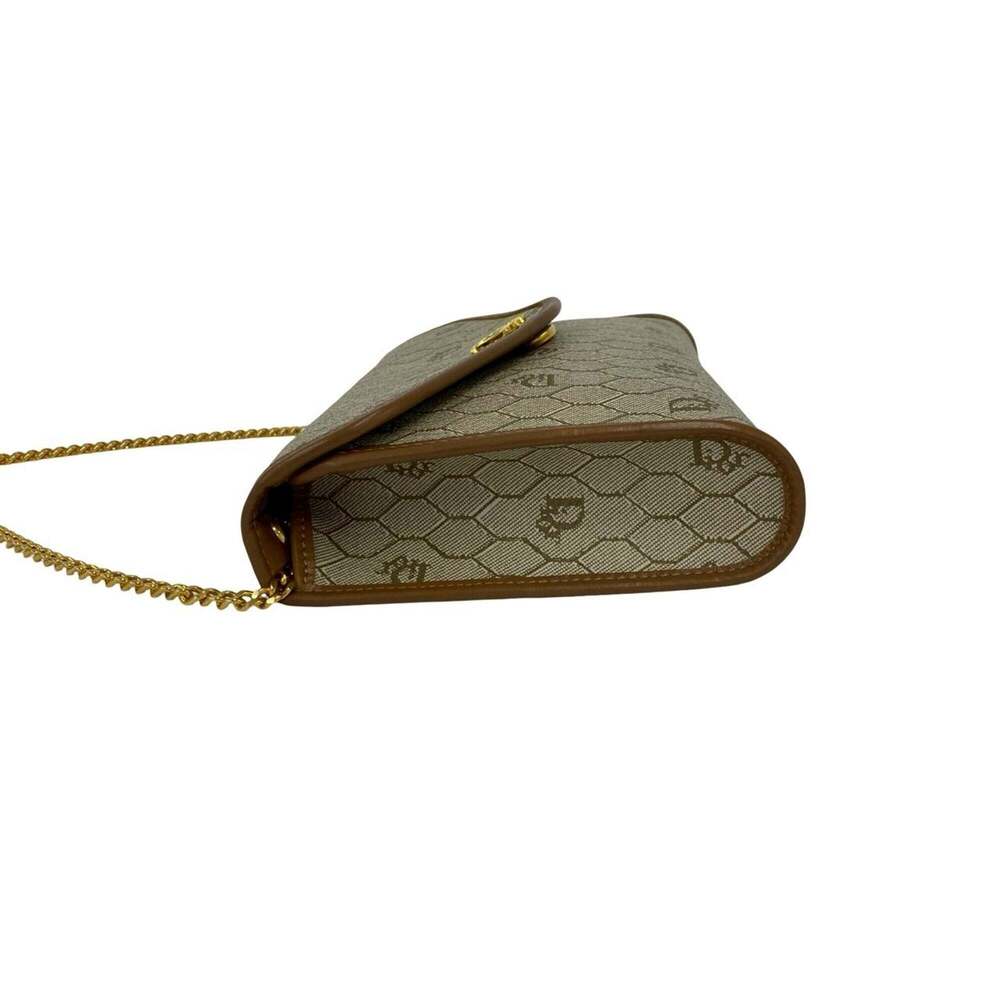 CHRISTIAN DIOR Vintage Cream Leather Shoulder Bag - Picture 5 of 9
